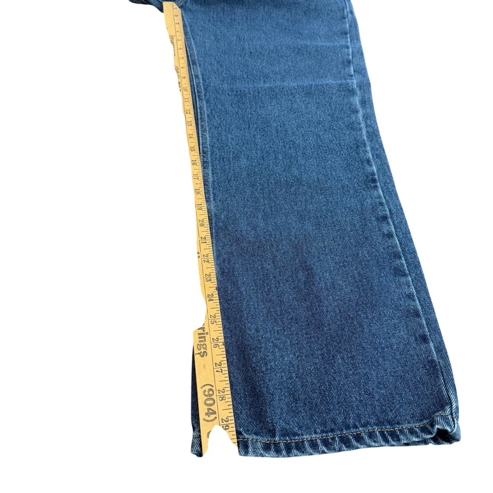 Rural King‎ Mens Dark Wash Denim Jeans 36x30 100 Cotton Made in Madagascar - Picture 8 of 8